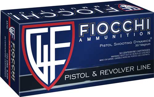 FIOCCHI 357 MAG 125GR JHP
