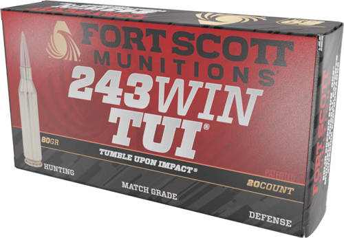 FORT SCOTT 243 WIN 80GR TUI