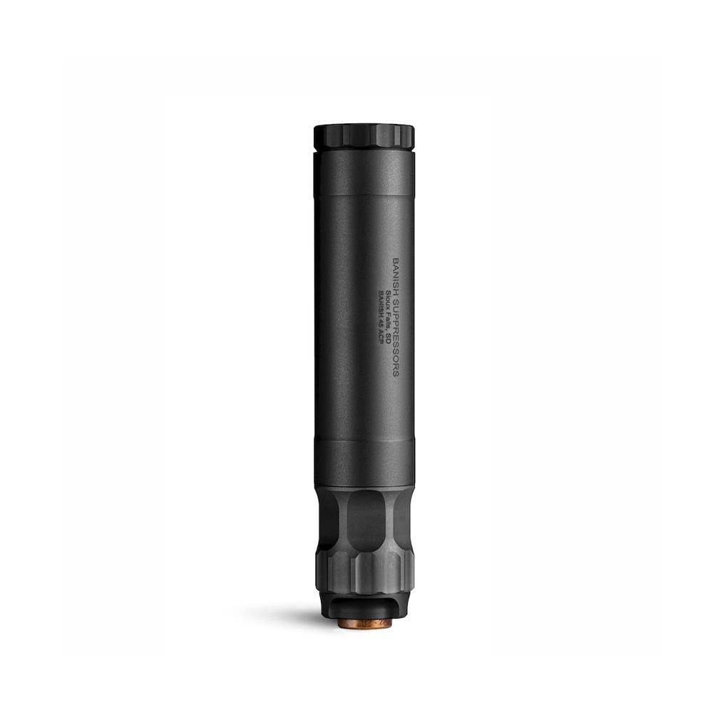 Banish 45 Direct Thread Suppressor .45 Auto Titanium/Aluminum .578x28 Black 8.6" Length - Image 6