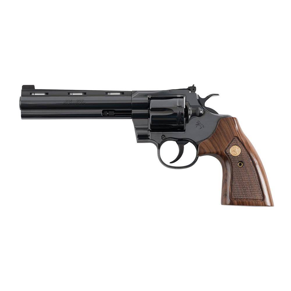 Colt BOA Handgun .357 Mag 6rd Capacity 6" Blued Barrel/Frame Rosewood Grip Brass Bead Front Sight