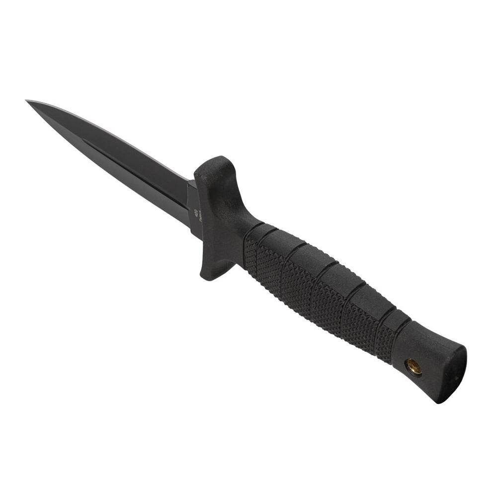 SOG Knives Nightshade Fixed Knife 4-3/4" Spear Point Blade Black - Image 2