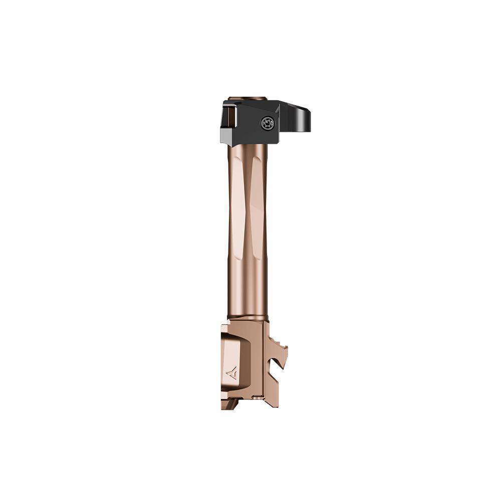 Radian Weapons Afterburner and Ramjet Combo Ported Barrel and Compensator for Glock Gen 6 19/45 Bronze - Image 4