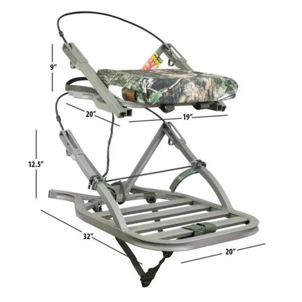 BLEMISHED Summit Openshot SD Climbing Treestand Mossy Oak Country DNA with Scratched/Torn Box - Image 2