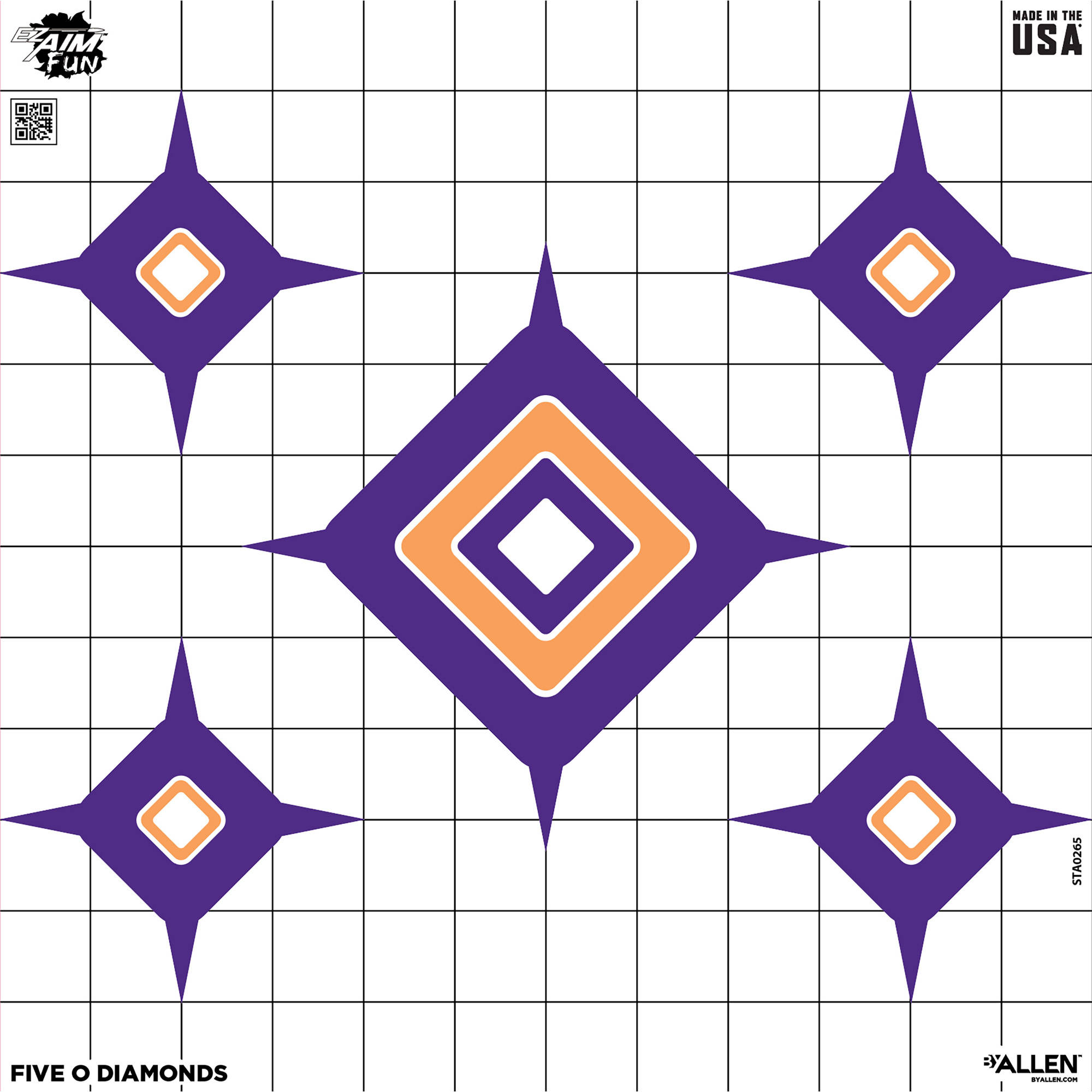 ALLEN EZ AIM 12"X12" DIALING IN 9PK