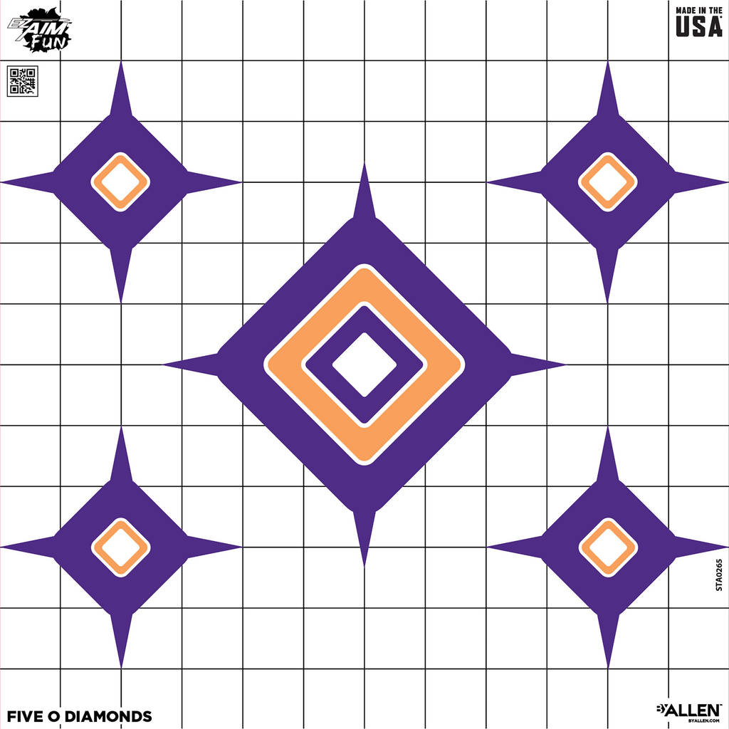 ALLEN EZ AIM 12"X12" DIALING IN 9PK