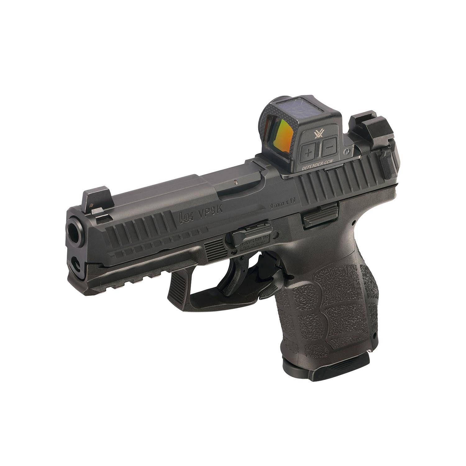H&K VP9A1 K Optic Equipped(Vortex) Handgun 9mm Luger 15rd Magazines (2) 4.09" Barrel Black - Image 3