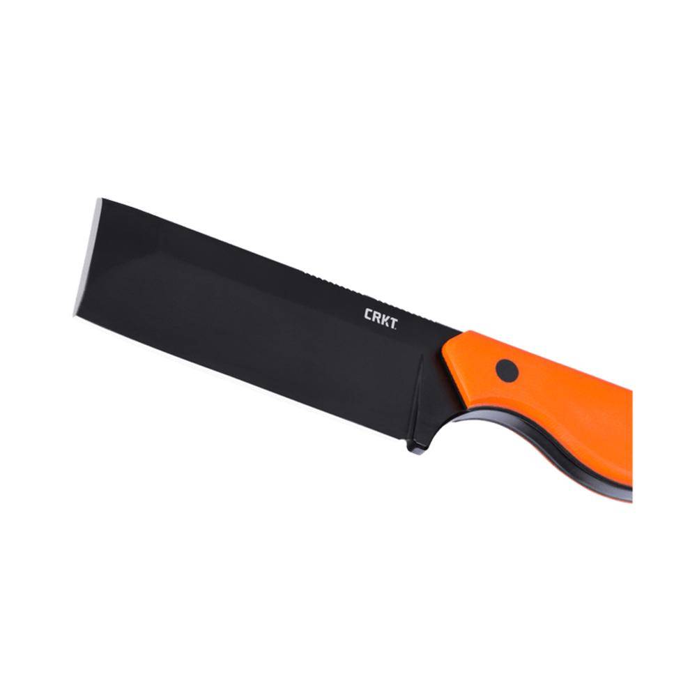 CRKT Razel Fixed Knife 3" Chisel Blade Orange - Image 3