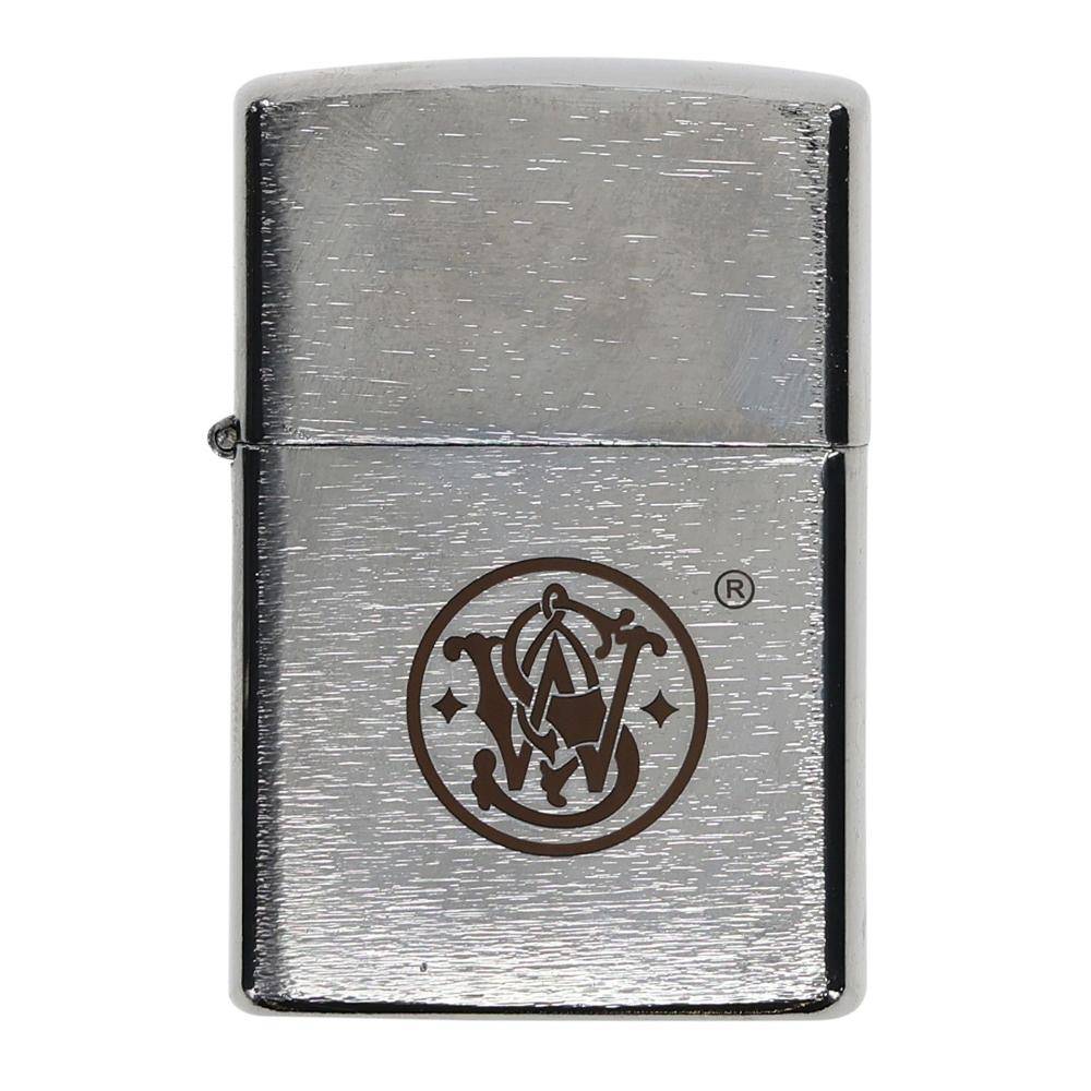Smith & Wesson Folding Knife Cigar Cutter and Lighter Combo 3" Drop Point Blade Silver - Image 5