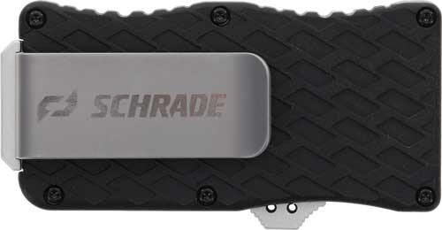 Schrade Uproar Tactical Mini D/A OTF Knife 1 9/10" Blade Black - Image 5