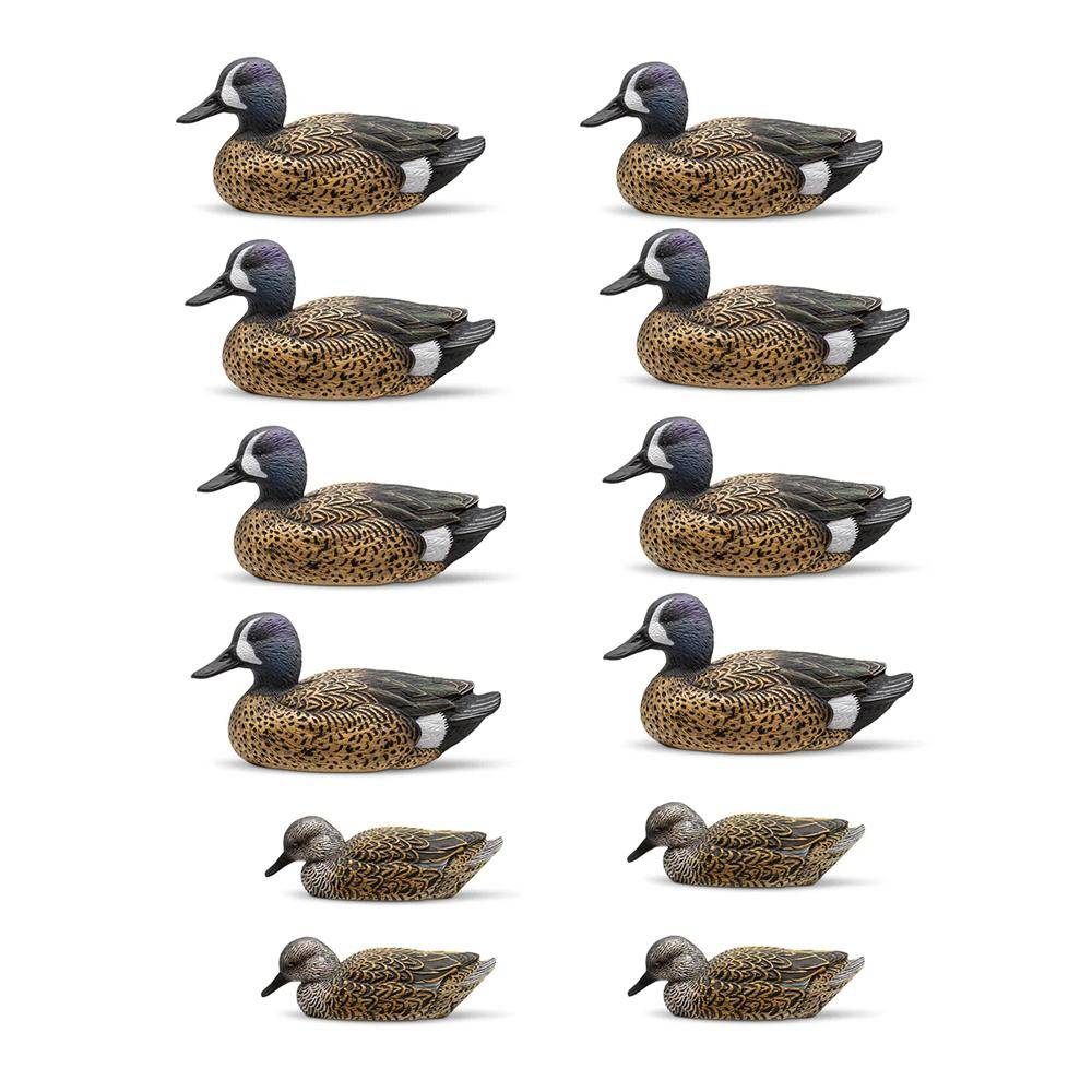 Rig'Em Right Mainline Series Blue-Winged Teal Duck Decoy 12/ct - Image 5