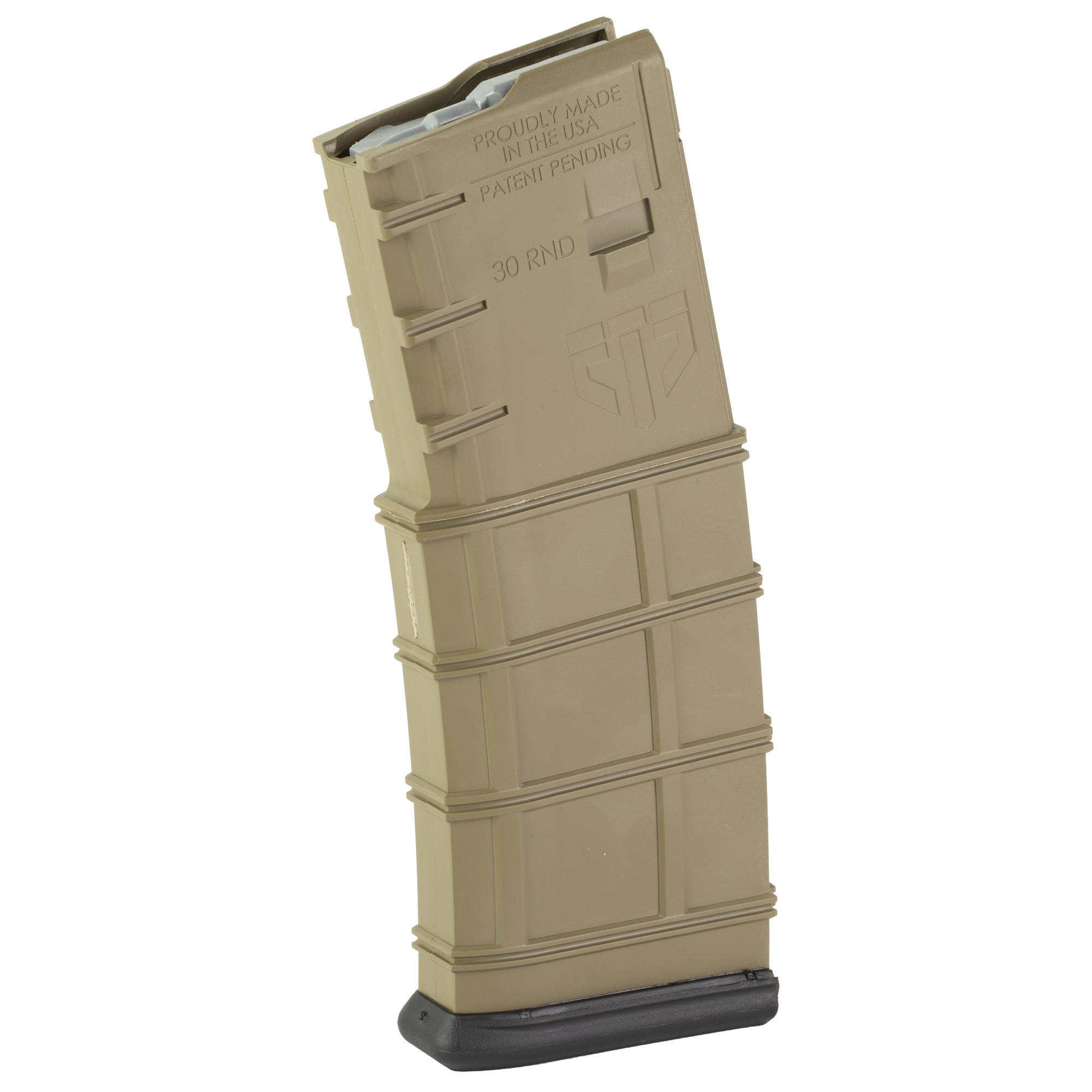 Elite Tactical Systems AR-15 Rifle Magazine FDE Nylon .223/5.56 BLK 30/rd - Image 2
