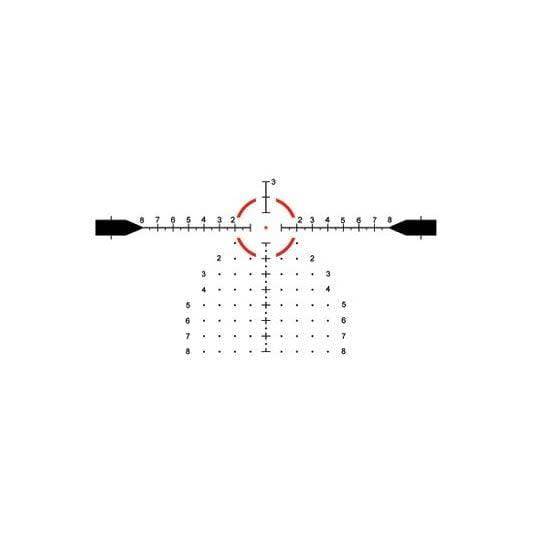 EOTech Vudu Rifle Scope 4-12x36 36mm FFP MR5 Black - Image 3