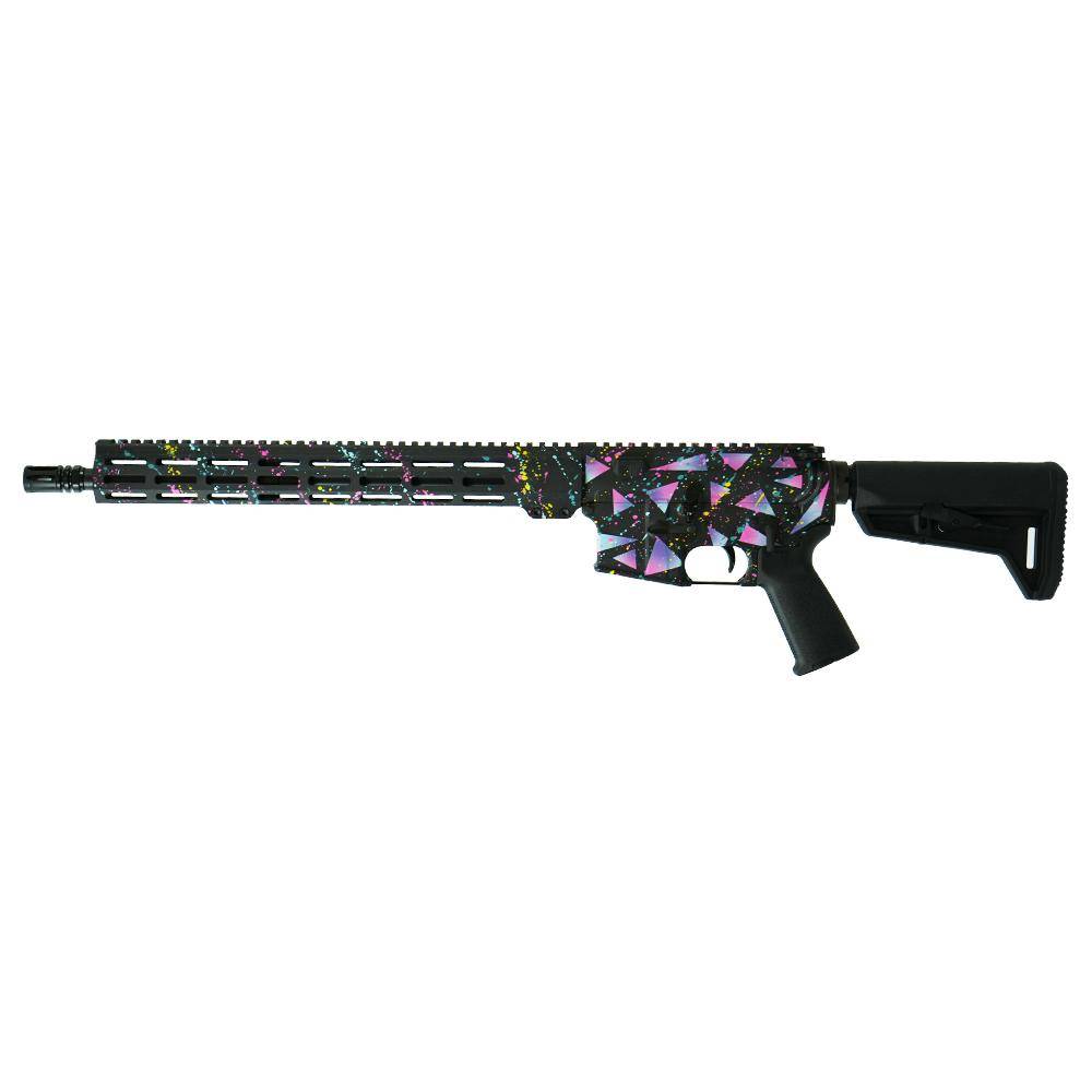 Shark Coast Tactical "Retro Miami" AR-15 Rifle 5.56mm 30rd Magazine 16" Barrel 15" M-LOK Handguard - Image 5