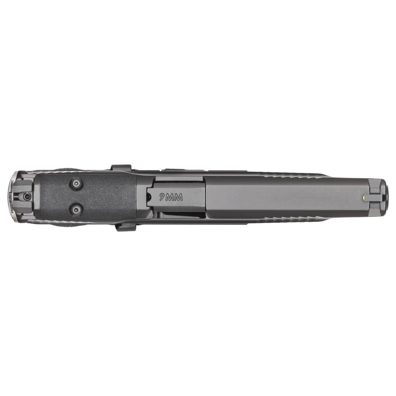 S&W M&P9 M2.0 Metal HD Handgun 9mm Luger 17rd Magazines(2) 5" Barrel Optic Ready NO Thumb Safety Black Steel Frame - Image 3