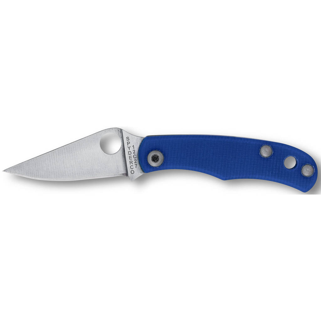 SPYDERCO BUG G-10 1.27" BLUE