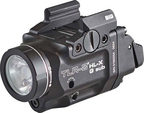 Streamlight TLR-8 HL-X Sub Handgun Weapon Light for SIG P365/XL Closed Rail Systems 1000 Lumens Black - Image 5