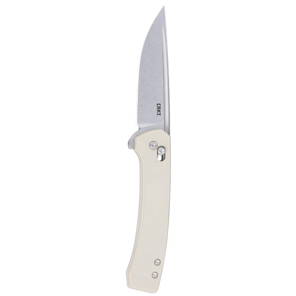 CRKT Q Compact Folding Knife 3" Drop Point Blade Sand