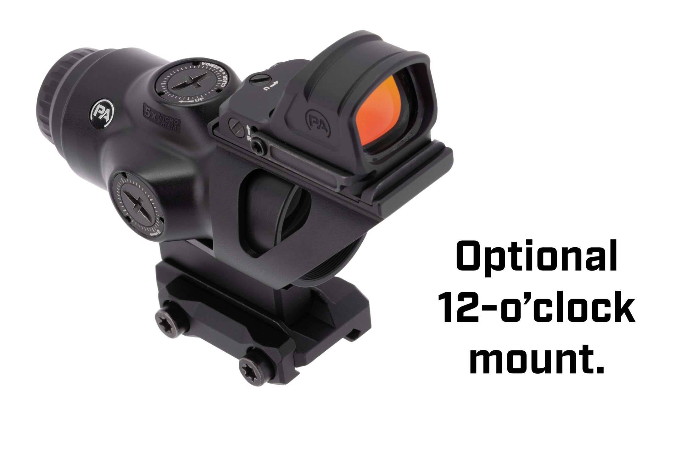 Primary Arms SLx 5X MicroPrism™ Scope - Red Illuminated ACSS Aurora MIL Reticle - Image 6