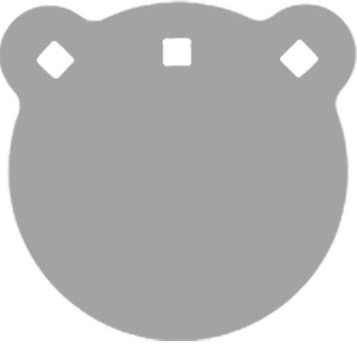 BASH TARGET AR500 GONG TARGET