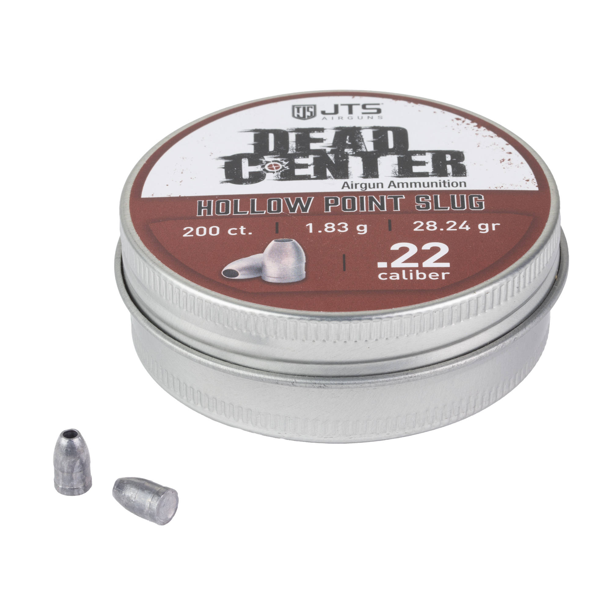 JTS DEAD CENTER SLUGS 22 CAL