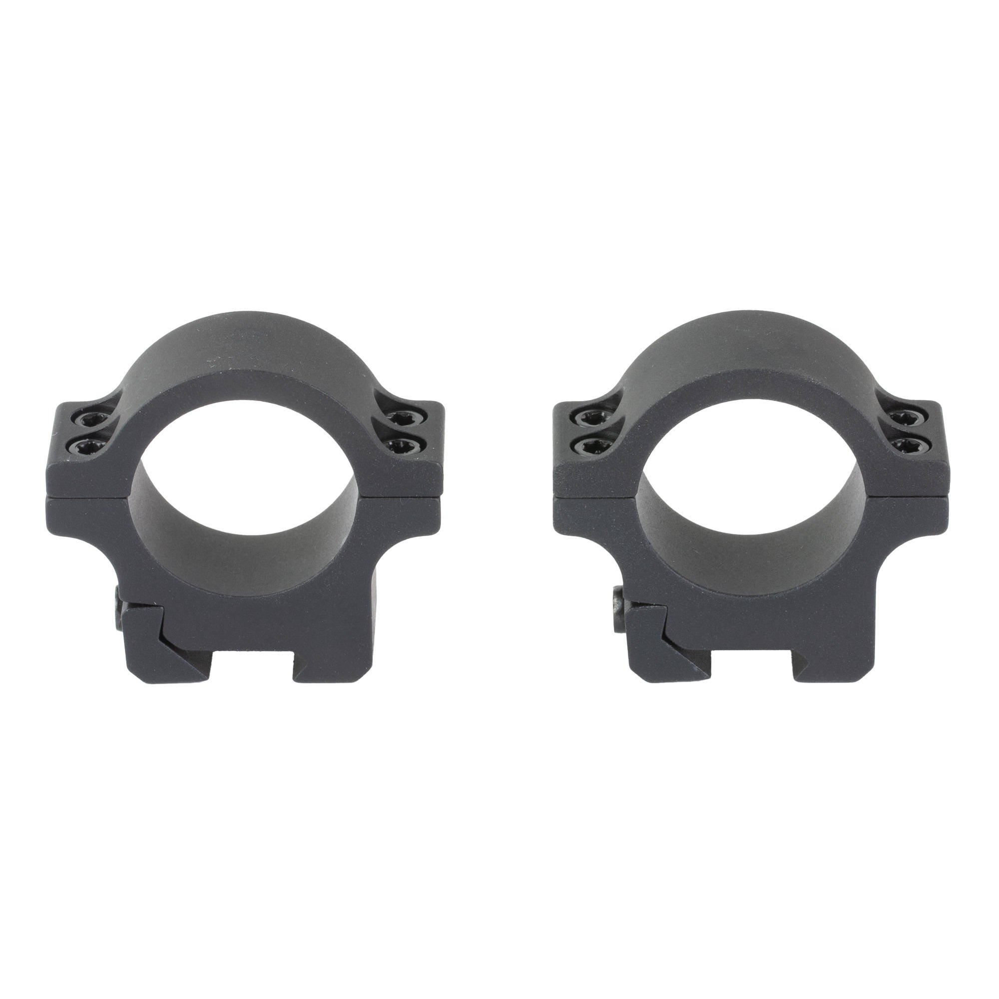Leupold Open Range Rimfire Cross-Slot Rings 1" Medium Black - Image 3