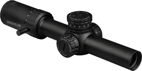 Konus Sultan Rifle Scope 1-10x24mm 30mm SFP Ballistic Circle Illum. Black - Image 6