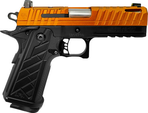 LFA Apollo 11 Compact Handgun 9mm Luger 18rd Magazine 4.15" Barrel Copper/Black - Image 2