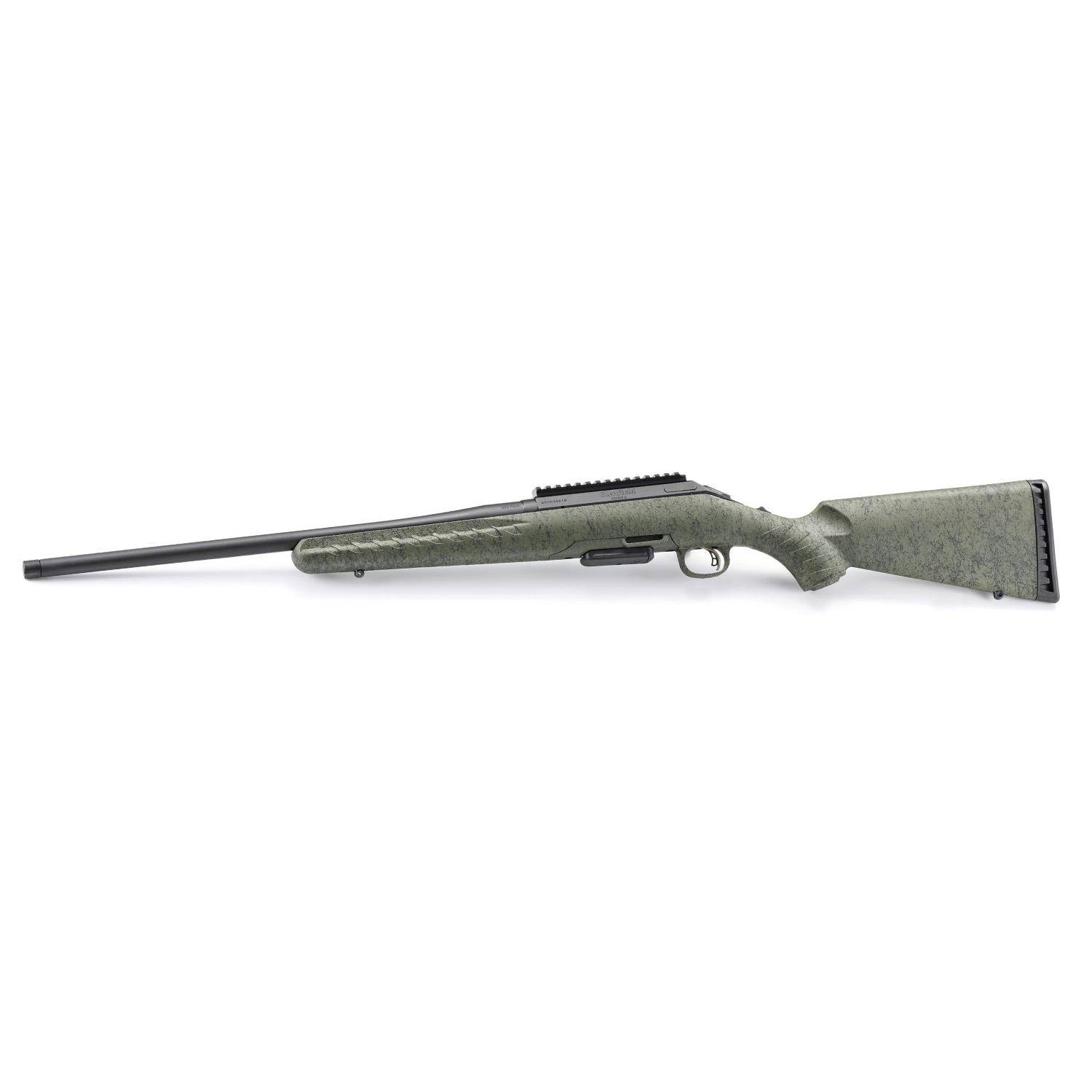 Glenfield Model A Bolt Action Rifle 223 Rem 5rd Capacity 20" Threaded Barrel Moss Green Splatter Stock - Image 3