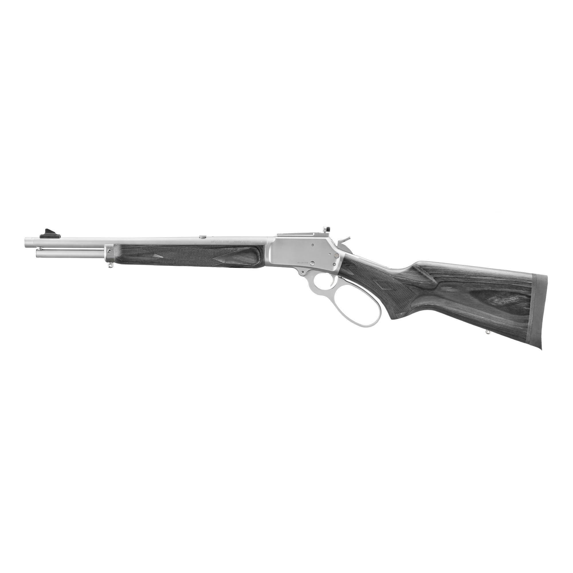Ruger Marlin 1894 Trapper Rifle 10mm Auto 10rd Capacity 16.1" Matte Stainless Barrel Black Laminate Stock - Image 6