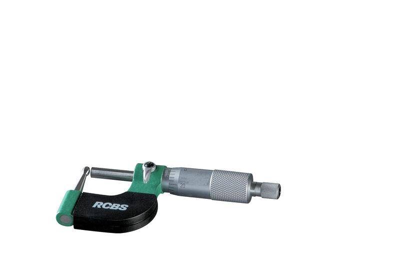 RCBS Vernier Ball Micrometer 0-1"
