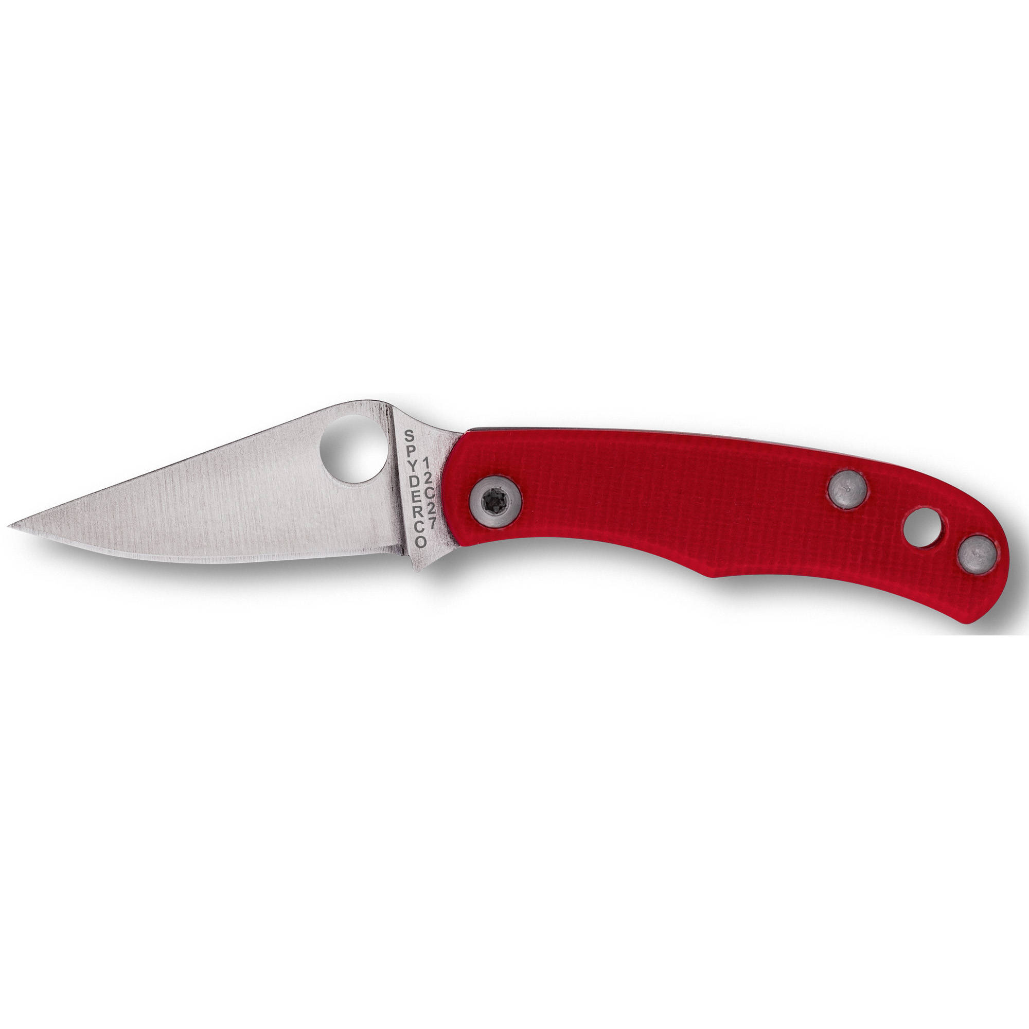 SPYDERCO BUG G-10 1.27" RED