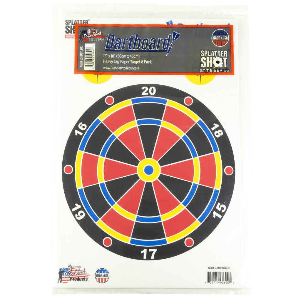 PROSHOT GS DARTS 12X18 TP 8PK