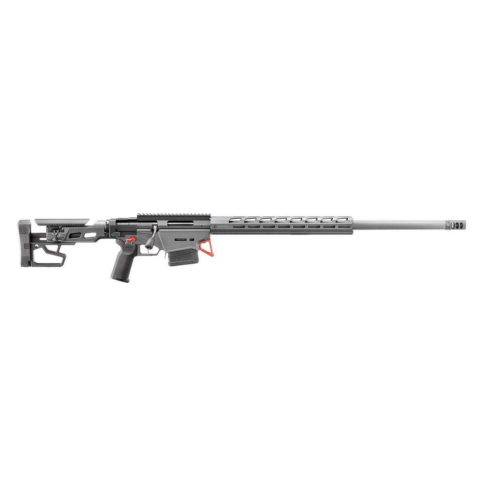 Ruger Precision Stealth Grey Rifle 6mm Creedmoor 10rd Magazine(2) 26" Threaded Barrel Two-Stage Trigger