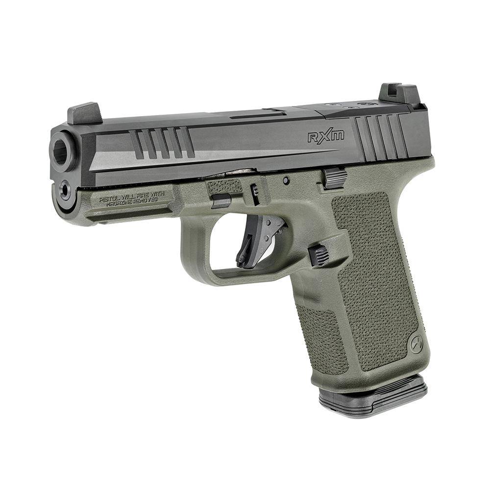 Ruger RXM Handgun 9mm Luger 15rd Magazines(2) 4" Barrel ODG Poly Frame Front Night Sight - Image 5