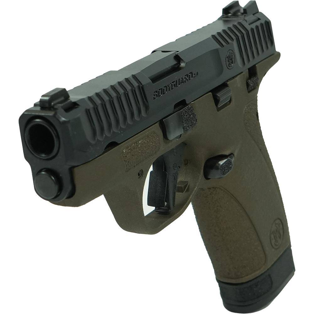 S&W M&P Bodyguard 2.0 Midnight Bronze Thumb Safety Handgun .380 Auto 10(1)&12(1)rd Magazines 2.75" Barrel Midnight Bronze Grip - Image 6