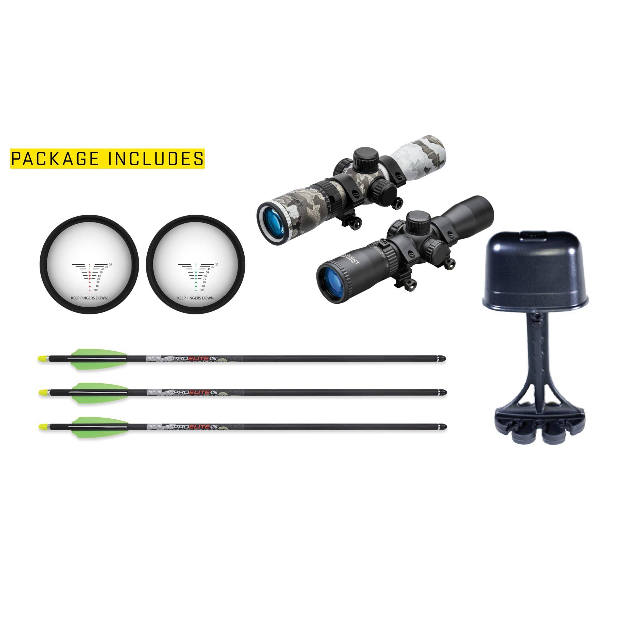 Tenpoint Turbo X Crossbow ACUslide RangeMaster 100 Vektra Camo Scope - Image 4