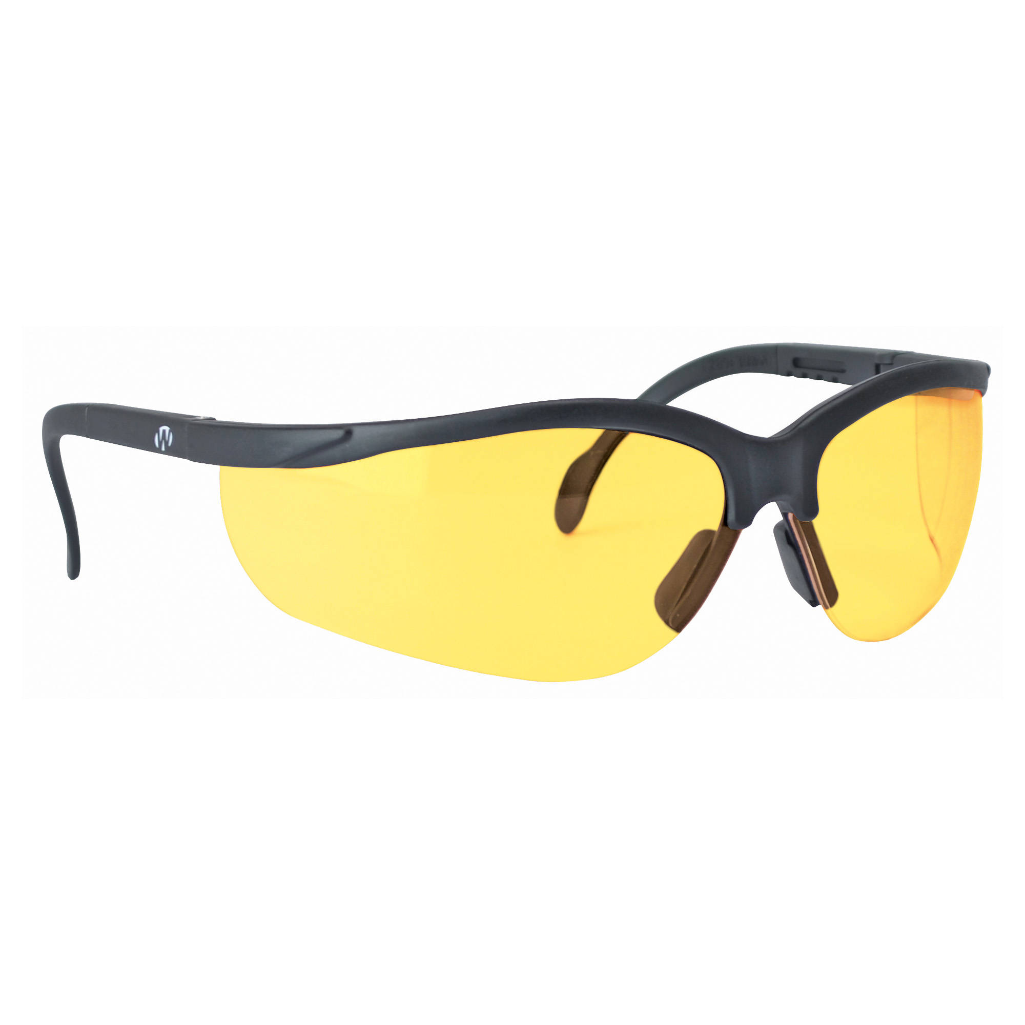 Walker's Sport Shooting Glasses Black with Yellow Lens - Image 2