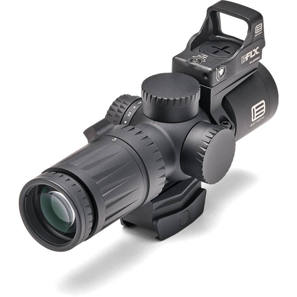EOTech Vudu Rifle Scope 3-9x32 34mm SFP HC1 Illum. Black with Integrated Mount and EFLX Red Dot - Image 5