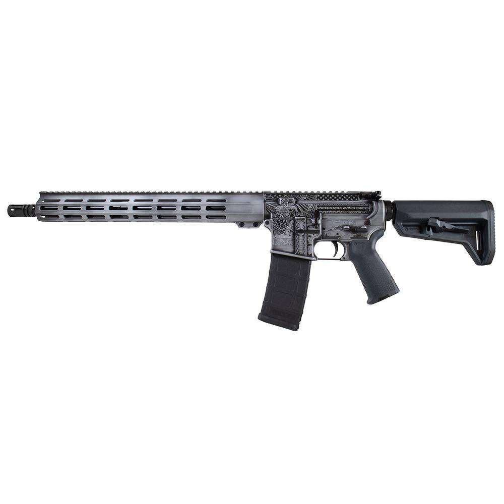 Shark Coast Tactical "Armed Forces Grey" AR-15 Rifle 5.56mm 30rd Magazine 16" Barrel 15" M-LOK Handguard - Image 2