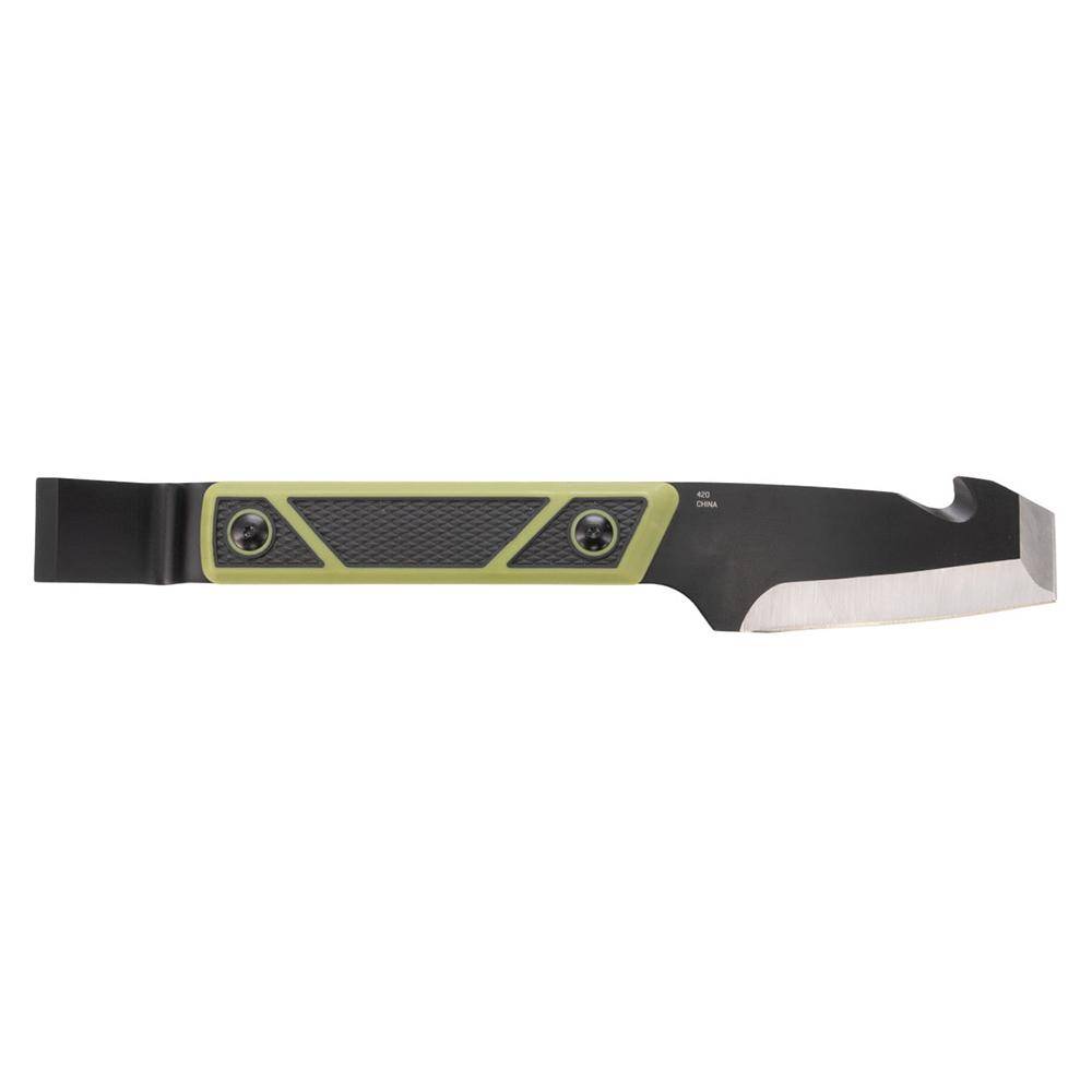 SOG Knives Compound Tac-Pry Fixed Knife 4" Pry Bar Blade Green Black - Image 4