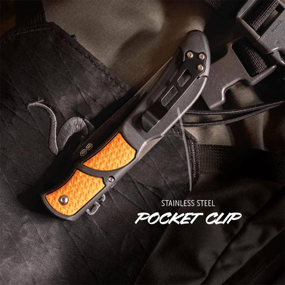Outdoor Edge RazorBone Replaceable Blade Folding Knife with Boning Drop-point and Gutting Blades - Image 5
