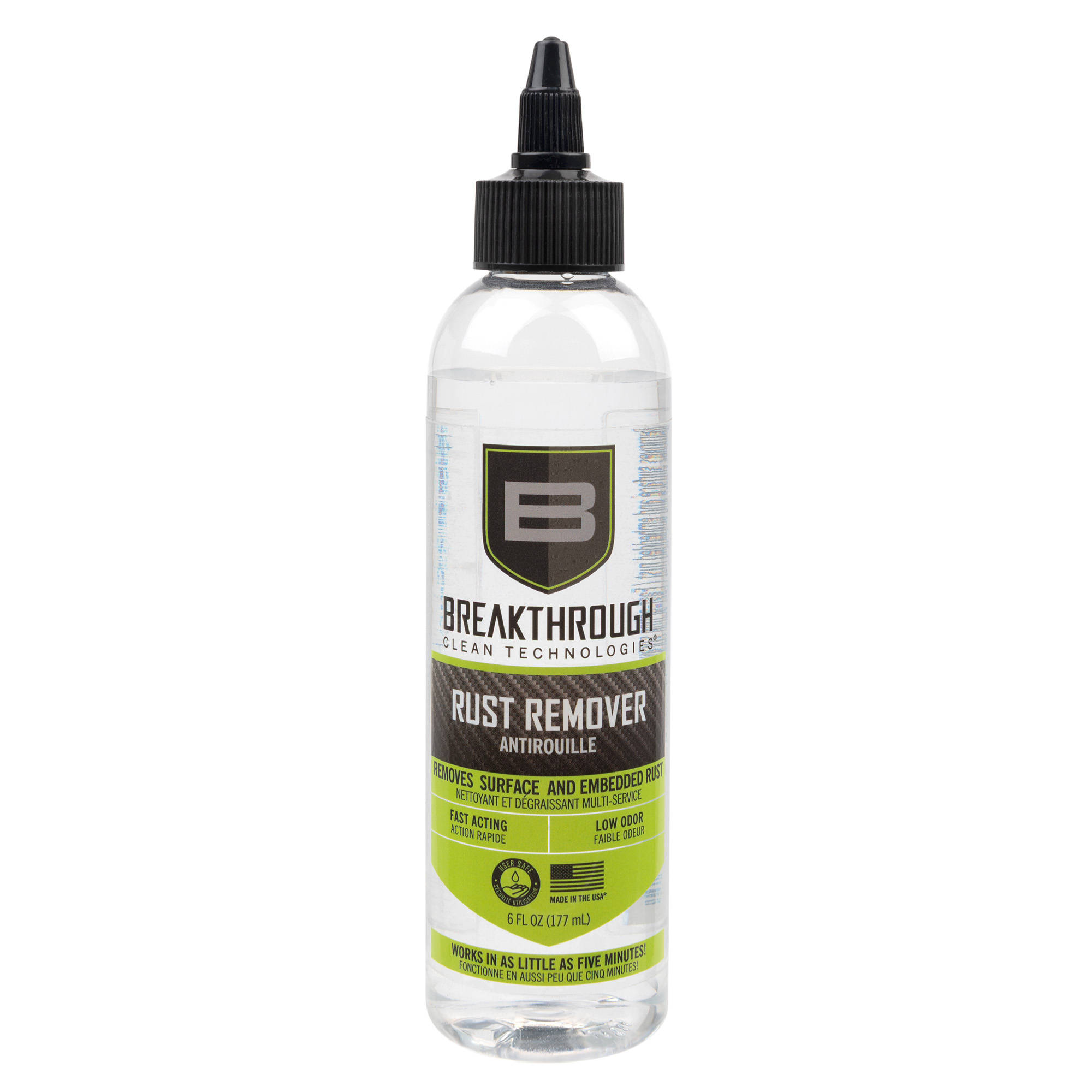 Breakthrough Clean Technologies Rust Remover 6 oz Dispensing Cone Cap Bottle - Image 3
