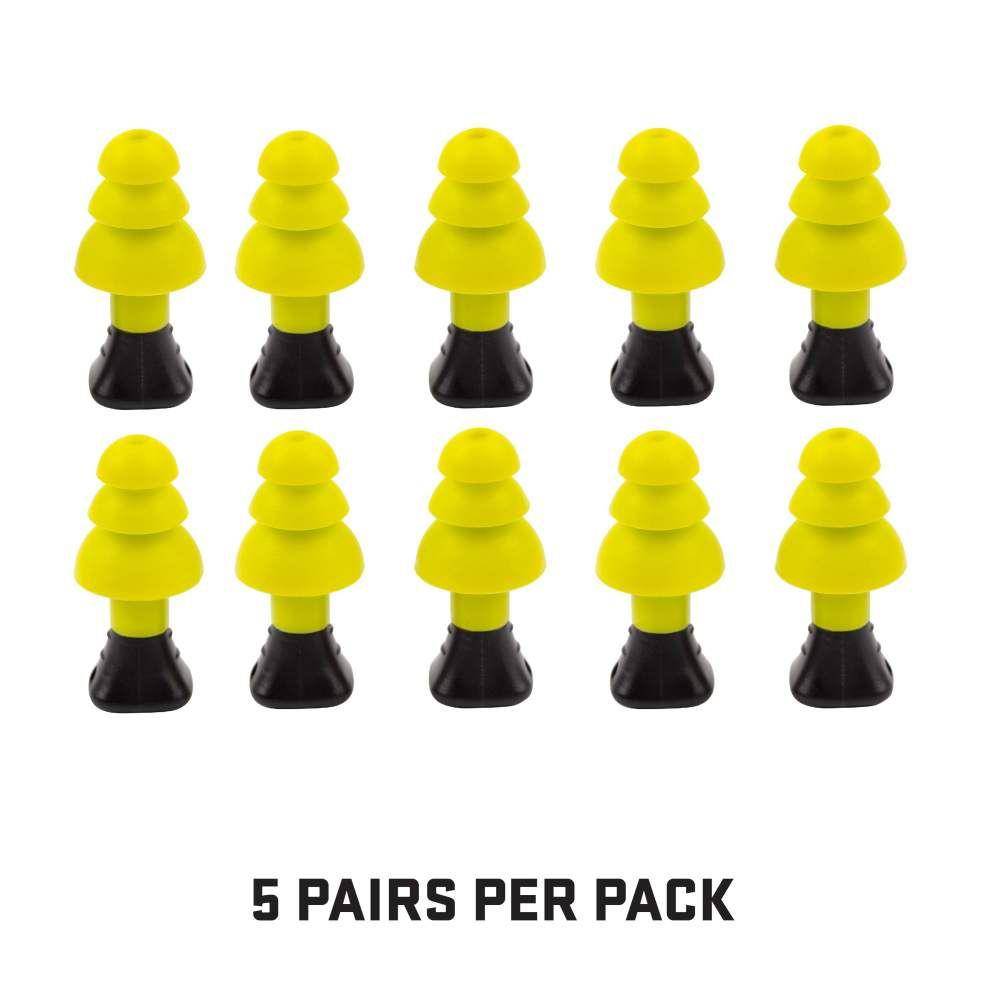 Allen ULTRX Silicone Ear Plugs 26dB Yellow 5 Pairs - Image 7
