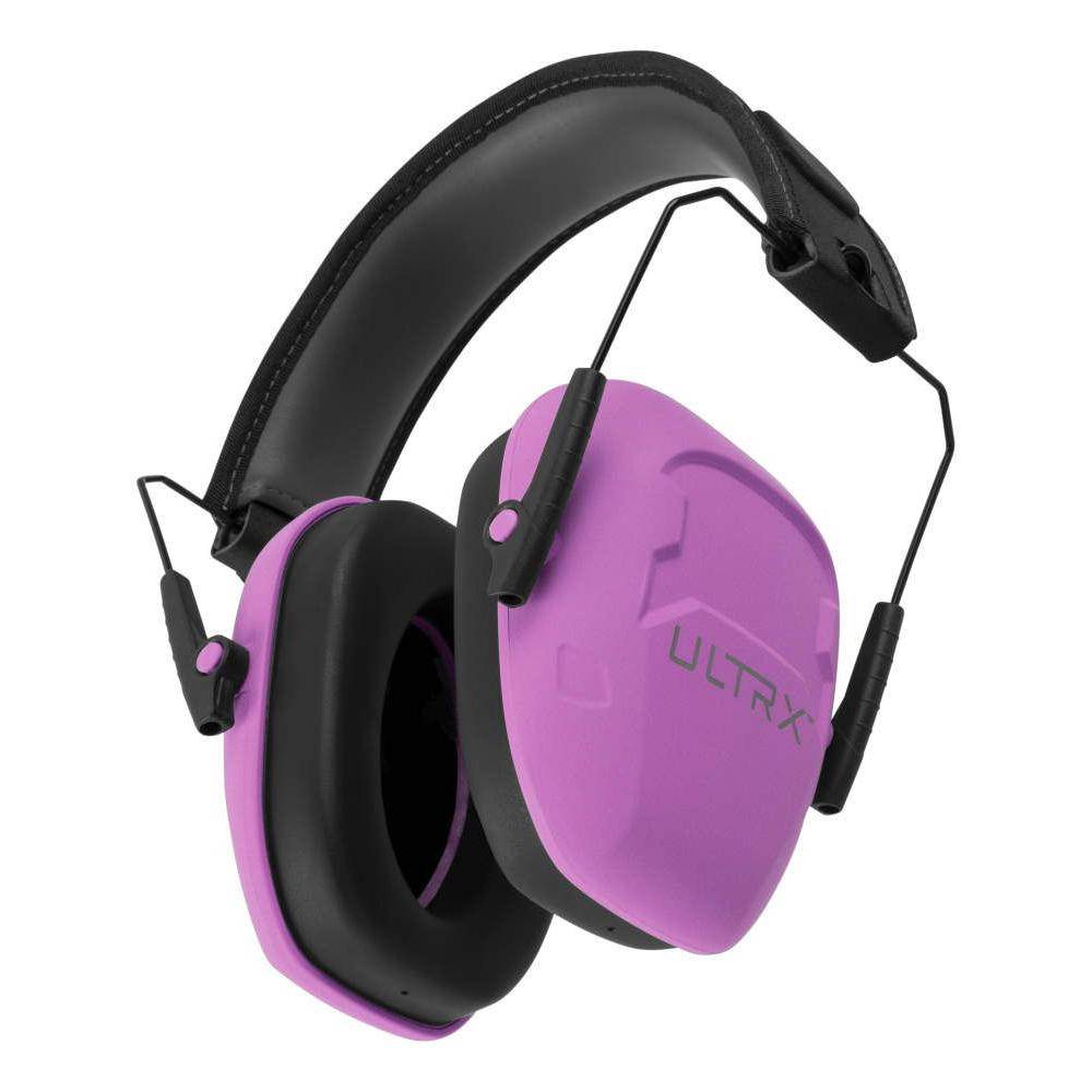 Allen ULTRX Shield Passive Ear Muffs 23dB Plum - Image 4