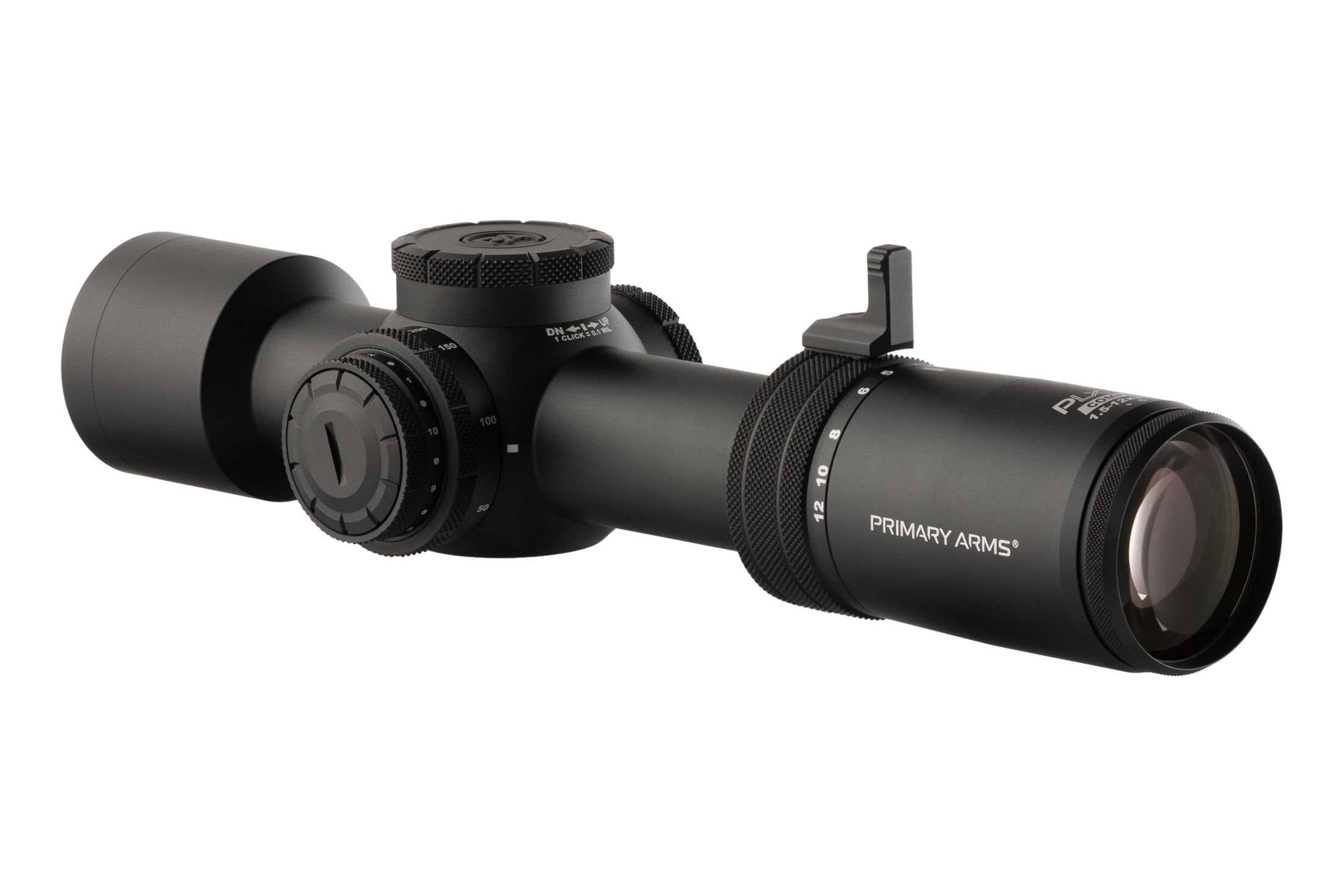 Primary Arms Compact PLxC 1.5-12X36mm FFP RDB Rifle Scope - Illuminated ACSS Griffin MIL Reticle - Gen II - Image 5