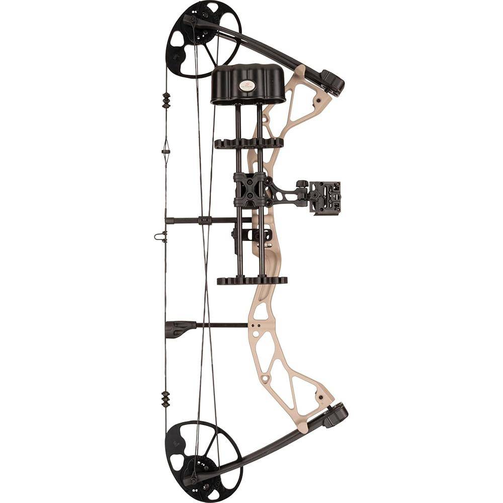 Diamond Archery Radian Compound Bow 305 fps 10-55 lbs RH Sandstone with Package - Image 3