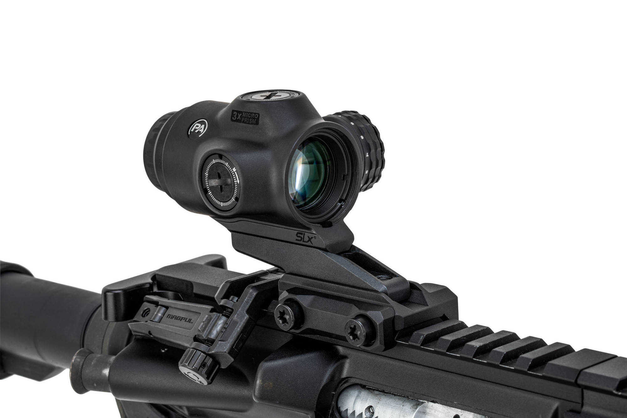 Primary Arms SLx 3X MicroPrism with Red Illuminated ACSS Raptor 7.62 ...