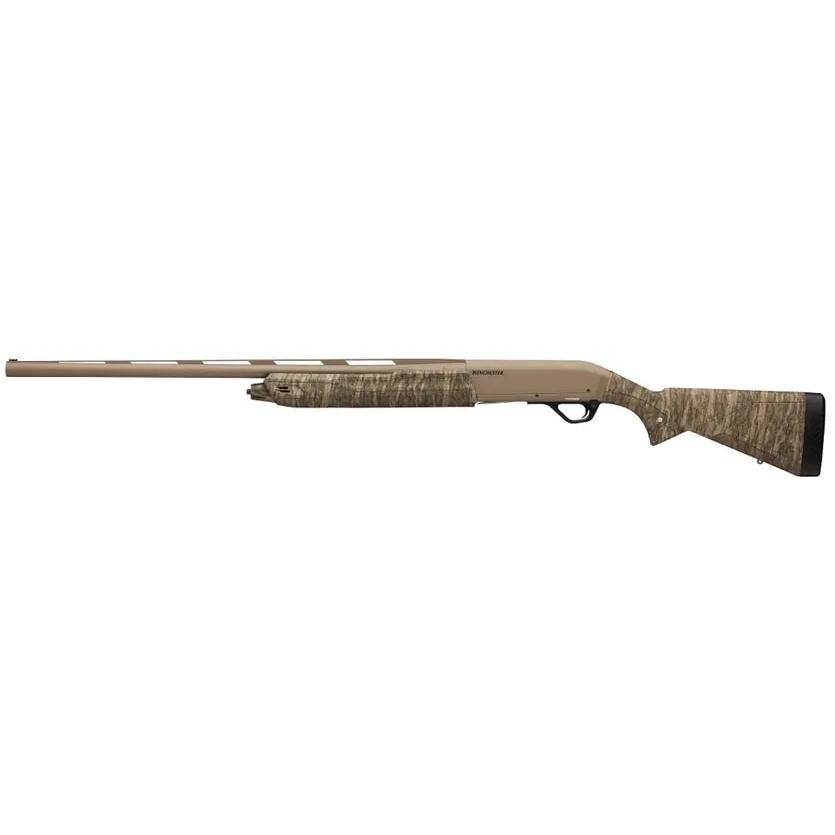 Winchester SX4 Hybrid Hunter Shotgun 12ga 3-1/2" Chamber 4rd Capacity 26" Barrel FDE Composite Mossy Oak Bottomlands Stock