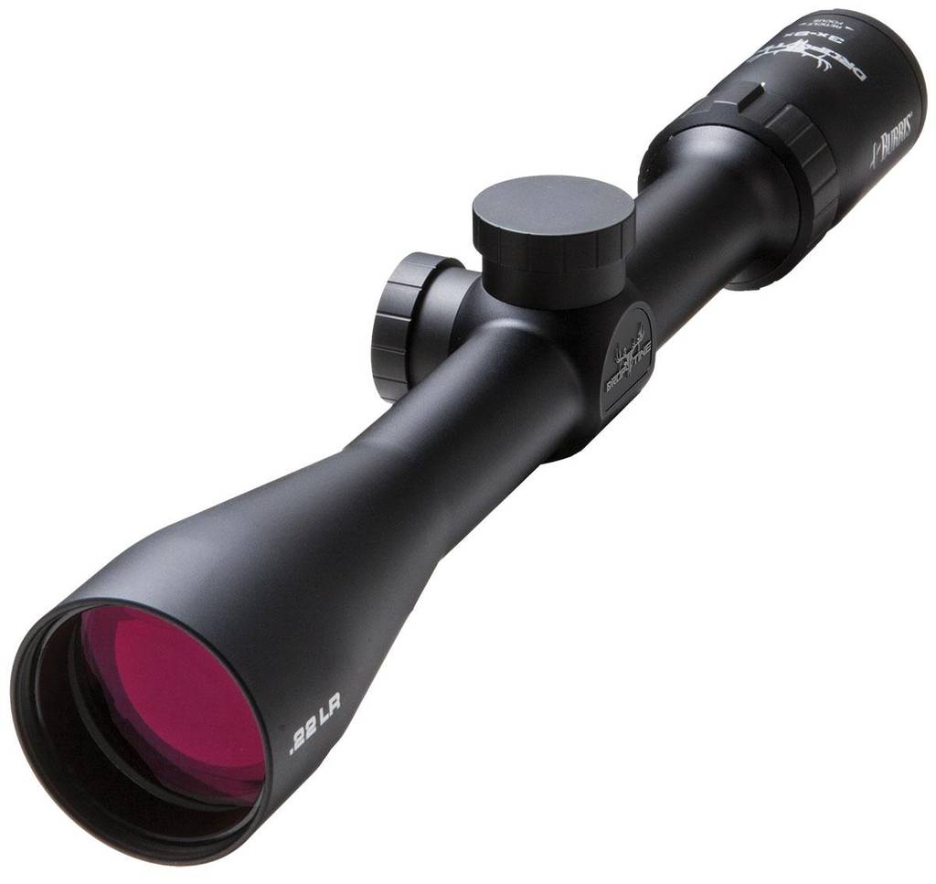 BLEMISHED Burris Droptine Rifle Scope - 3-9x-40mm Ballistic Plex .22 Reticle 33-13' FOV 3.1-3.8" ER Matte