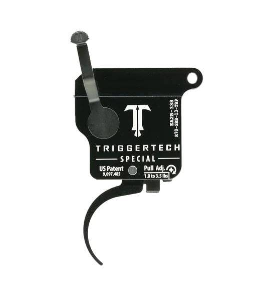 Triggertech Rem 700 Special 2-Stage Trigger Pro Curved Black